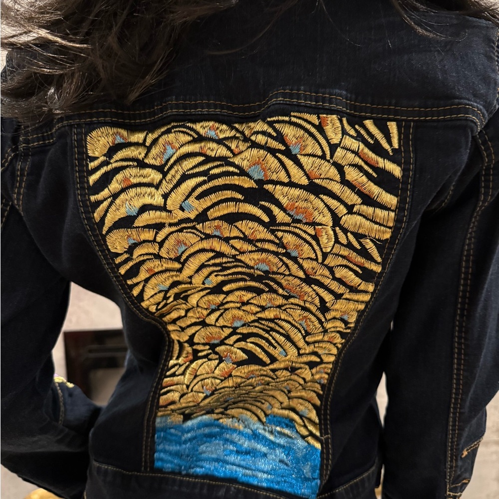 RARE! SET: Baby Phat Jean Jacket Size Large & Baby Phat Size 11 Juniors jeans